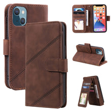 Load image into Gallery viewer, Skin Feel Horizontal Flip Leather Phone Case, For iPhone 13 Pro Max, For iPhone 13 Pro, For iPhone 13, For iPhone 13 mini