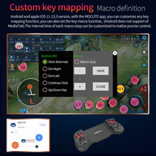 Load image into Gallery viewer, MOCUTE 060 Stretch Dual Joystick Bluetooth Gamepad For Android &amp; iOS, Red+Blue