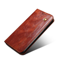 Load image into Gallery viewer, Simple Wax Crazy Horse Texture Horizontal Flip Leather Phone Case with Card Slots &amp; Holder, For Samsung Galaxy S22 5G, For Samsung Galaxy S22+ 5G, For Samsung Galaxy S22 Ultra 5G