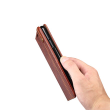 Load image into Gallery viewer, Simple Wax Crazy Horse Texture Horizontal Flip Leather Phone Case with Card Slots &amp; Holder, For Samsung Galaxy S22 5G, For Samsung Galaxy S22+ 5G, For Samsung Galaxy S22 Ultra 5G