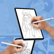 Load image into Gallery viewer, 2 PCS Stylus Needle Tip For Apple Pencil 1 / 2, 2.0 Modified Round Pen Tip, 3.5 Standard Modified Pen Tip
