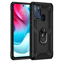Load image into Gallery viewer, Shockproof TPU + PC Phone Case with 360 Degree Rotating Holder, For Motorola Moto G60s, For Xiaomi Redmi 10