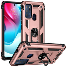 Load image into Gallery viewer, Shockproof TPU + PC Phone Case with 360 Degree Rotating Holder, For Motorola Moto G60s, For Xiaomi Redmi 10