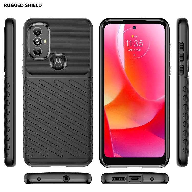 Thunderbolt Shockproof TPU Soft Phone Case, For Motorola Moto G Power 2022, For Sony Xperia Ace II, For Samsung Galaxy A03 164mm EU Version, For Xiaomi Redmi Poco M4 Pro 5G, For Motorola Moto E20 / E30 / E40, For Samsung Galaxy A53 5G                  ...