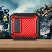 Load image into Gallery viewer, Bumblebee Carbon Fiber Earphone Protective Case with Switch For AirPods 3, For AirPods 3