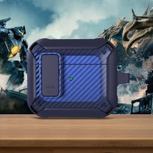 Load image into Gallery viewer, Bumblebee Carbon Fiber Earphone Protective Case with Switch For AirPods 3, For AirPods 3