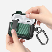Load image into Gallery viewer, Bumblebee Carbon Fiber Earphone Protective Case with Switch For AirPods 3, For AirPods 3