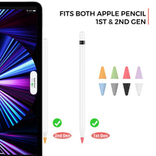 Load image into Gallery viewer, 8 PCS / Set Stoyobe Universal Silicone Nib Cap For Apple Pencil 1 / 2, Mixed Colors, Women, Men