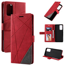 Load image into Gallery viewer, Skin Feel Splicing Horizontal Flip Leather Phone Case, For Samsung Galaxy A03s EU Version, For Samsung Galaxy A13 5G, For Samsung Galaxy S22 5G, For Samsung Galaxy S22+ 5G, For Samsung Galaxy S22 Ultra 5G
