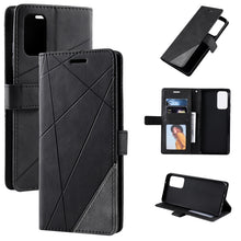 Load image into Gallery viewer, Skin Feel Splicing Horizontal Flip Leather Phone Case, For Samsung Galaxy A03s EU Version, For Samsung Galaxy A13 5G, For Samsung Galaxy S22 5G, For Samsung Galaxy S22+ 5G, For Samsung Galaxy S22 Ultra 5G