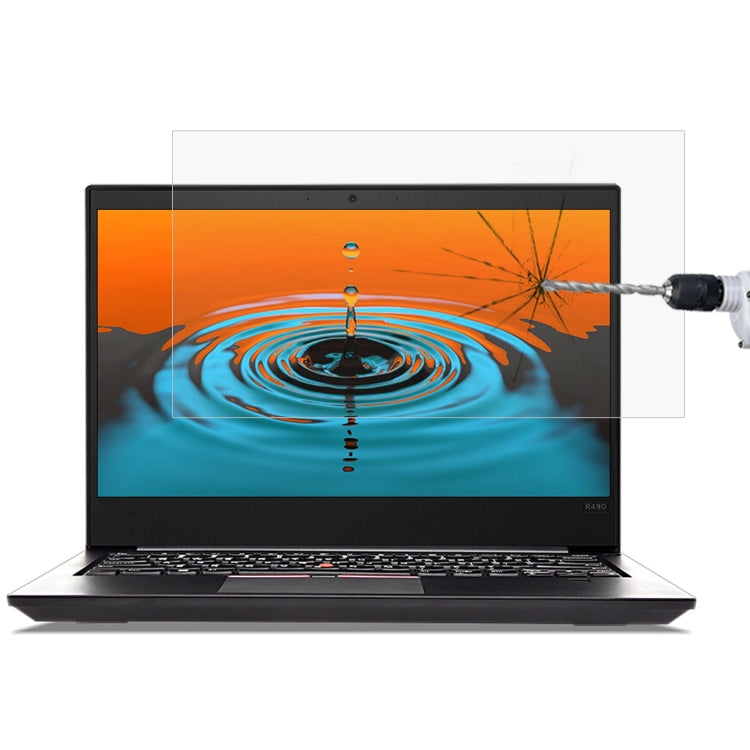 Laptop Screen HD Tempered Glass Protective Film For ThinkPad E14 14 inch 2022, For ThinkPad E14 14 inch 2022, For ThinkPad E14 Slim 14 inch, For ThinkPad E495 14 inch, For ThinkPad L14 14 inch, For ThinkPad L490 14 inch, For ThinkPad P14s 14 inch      ...