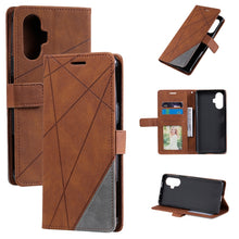 Load image into Gallery viewer, Skin Feel Splicing Horizontal Flip Leather Phone Case, For Xiaomi Redmi 10, For Xiaomi Poco F3 GT