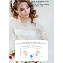 Load image into Gallery viewer, X6WS Mini Noise Reduction Digital Display TWS Wireless Bluetooth Earphone