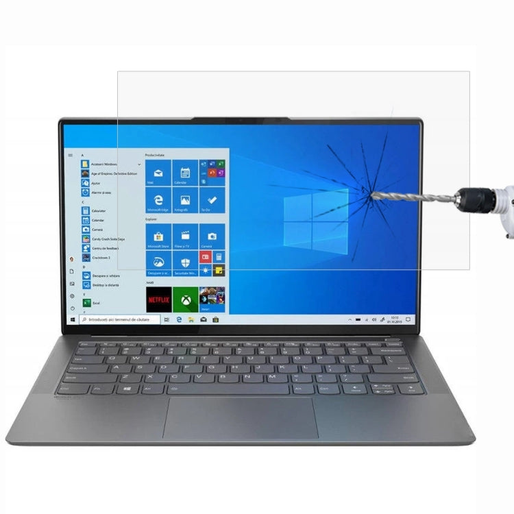 Laptop Screen HD Tempered Glass Protective Film, For Lenovo IdeaPad 4G 14 inch, For Lenovo IdeaPad 14s 14 inch, For Lenovo Ideapad S130-14IGM 14 inch, For Lenovo YOGA 5G, For Lenovo YOGA 14c 14 inch, For Lenovo YOGA 14s 14 inch                         ...