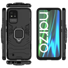 Load image into Gallery viewer, Shockproof PC + TPU Phone Case with Magnetic Ring Holder, For OPPO Realme Narzo 50i, For Samsung Galaxy A13 5G