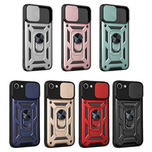 Load image into Gallery viewer, Sliding Camera Cover Design TPU+PC Phone Protective Case, For iPhone SE 2022 / SE 2020 / 8 / 7, For OPPO A5s/A7 2018/A12, For OPPO A9 2020/A5 2020, For OPPO A15 / A15s, For OPPO A74 4G, For OPPO A93 5G / A74 5G / A54 5G                                 ...