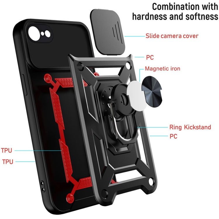 Sliding Camera Cover Design TPU+PC Phone Protective Case, For iPhone SE 2022 / SE 2020 / 8 / 7, For OPPO A5s/A7 2018/A12, For OPPO A9 2020/A5 2020, For OPPO A15 / A15s, For OPPO A74 4G, For OPPO A93 5G / A74 5G / A54 5G                                 ...