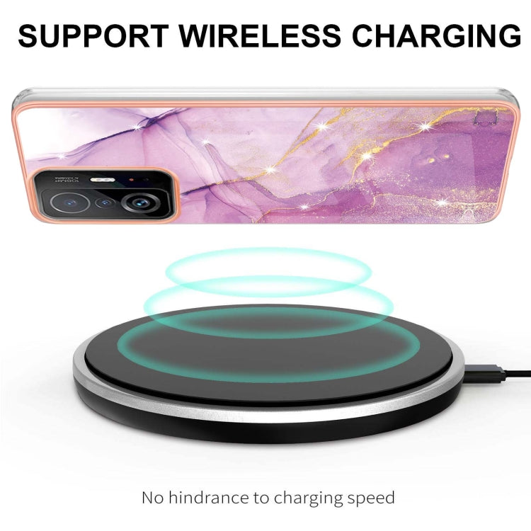 Electroplating Marble IMD TPU Phone Case, For Xiaomi Mi 11T / Mi 11T Pro, For Xiaomi Redmi 10, For Samsung Galaxy Note20, For Samsung Galaxy Note20 Ultra, For Samsung Galaxy A13 5G