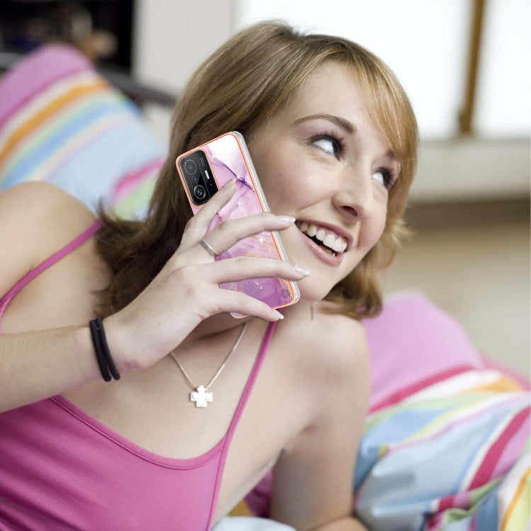 Electroplating Marble IMD TPU Phone Case, For Xiaomi Mi 11T / Mi 11T Pro, For Xiaomi Redmi 10, For Samsung Galaxy Note20, For Samsung Galaxy Note20 Ultra, For Samsung Galaxy A13 5G