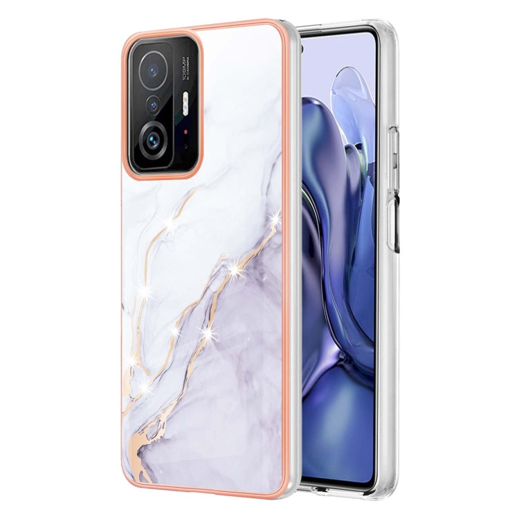 Electroplating Marble IMD TPU Phone Case, For Xiaomi Mi 11T / Mi 11T Pro, For Xiaomi Redmi 10, For Samsung Galaxy Note20, For Samsung Galaxy Note20 Ultra, For Samsung Galaxy A13 5G