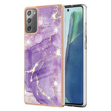 Load image into Gallery viewer, Electroplating Marble IMD TPU Phone Case, For Xiaomi Mi 11T / Mi 11T Pro, For Xiaomi Redmi 10, For Samsung Galaxy Note20, For Samsung Galaxy Note20 Ultra, For Samsung Galaxy A13 5G