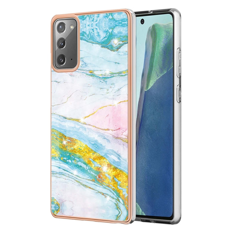 Electroplating Marble IMD TPU Phone Case, For Xiaomi Mi 11T / Mi 11T Pro, For Xiaomi Redmi 10, For Samsung Galaxy Note20, For Samsung Galaxy Note20 Ultra, For Samsung Galaxy A13 5G