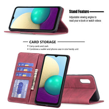 Load image into Gallery viewer, Magnetic Splicing Leather Phone Case, For Samsung Galaxy A02, For Samsung Galaxy A03s 164 Version, For Samsung Galaxy A03s 166 Version, For Samsung Galaxy A11, For Samsung Galaxy A13 5G, For Samsung Galaxy A21s, For Samsung Galaxy A21                  ...