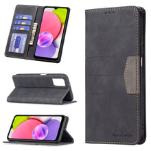 Load image into Gallery viewer, Magnetic Splicing Leather Phone Case, For Samsung Galaxy A02, For Samsung Galaxy A03s 164 Version, For Samsung Galaxy A03s 166 Version, For Samsung Galaxy A11, For Samsung Galaxy A13 5G, For Samsung Galaxy A21, For Samsung Galaxy A22 4G                ...