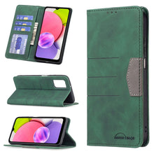 Load image into Gallery viewer, Magnetic Splicing Leather Phone Case, For Samsung Galaxy A02, For Samsung Galaxy A03s 164 Version, For Samsung Galaxy A03s 166 Version, For Samsung Galaxy A11, For Samsung Galaxy A13 5G, For Samsung Galaxy A21, For Samsung Galaxy A22 4G                ...