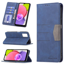 Load image into Gallery viewer, Magnetic Splicing Leather Phone Case, For Samsung Galaxy A02, For Samsung Galaxy A03s 164 Version, For Samsung Galaxy A03s 166 Version, For Samsung Galaxy A11, For Samsung Galaxy A13 5G, For Samsung Galaxy A21, For Samsung Galaxy A22 4G                ...