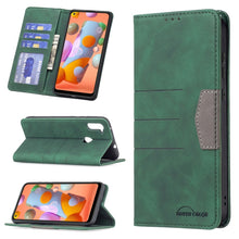 Load image into Gallery viewer, Magnetic Splicing Leather Phone Case, For Samsung Galaxy A02, For Samsung Galaxy A03s 164 Version, For Samsung Galaxy A03s 166 Version, For Samsung Galaxy A11, For Samsung Galaxy A13 5G, For Samsung Galaxy A21s, For Samsung Galaxy A21                  ...