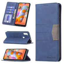 Load image into Gallery viewer, Magnetic Splicing Leather Phone Case, For Samsung Galaxy A02, For Samsung Galaxy A03s 164 Version, For Samsung Galaxy A03s 166 Version, For Samsung Galaxy A11, For Samsung Galaxy A13 5G, For Samsung Galaxy A21s, For Samsung Galaxy A21                  ...
