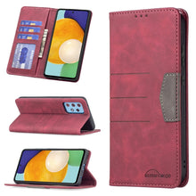 Load image into Gallery viewer, Magnetic Splicing Leather Phone Case, For Samsung Galaxy A51, For Samsung Galaxy A52, For Samsung Galaxy A71, For Samsung Galaxy A72, For Samsung Galaxy M32, For Samsung Galaxy M52 5G, For Samsung Galaxy S20 FE, For Samsung Galaxy S20+                 ...