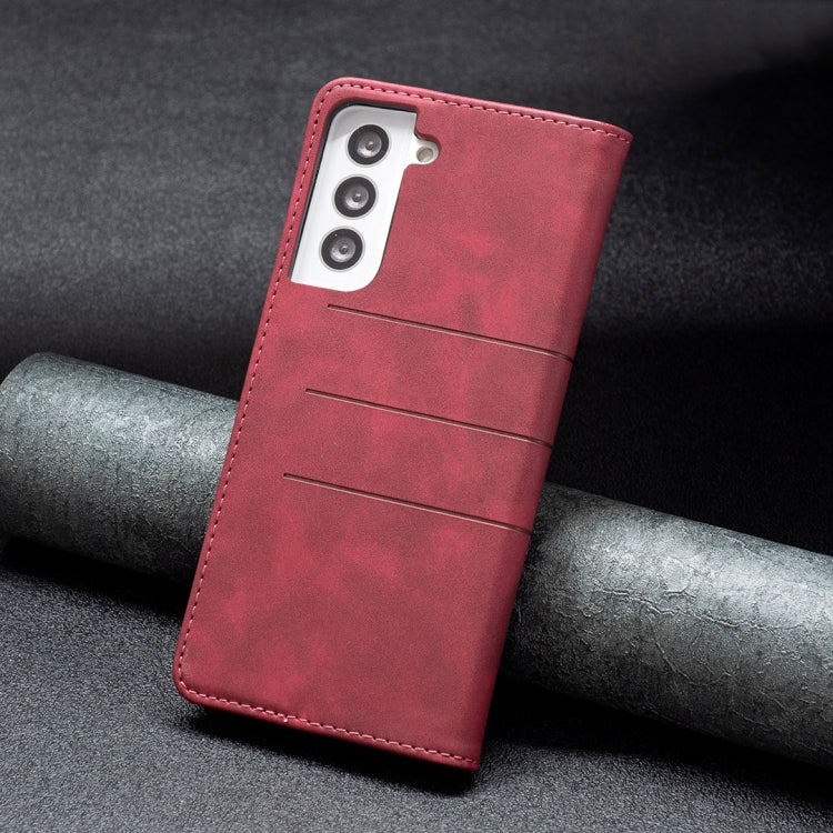 Magnetic Splicing Leather Phone Case, For Samsung Galaxy S21+ 5G, For Samsung Galaxy S21 Ultra 5G, For Samsung Galaxy S22+ 5G, For Samsung Galaxy S22 Ultra 5G, For Samsung Galaxy S22 5G, For Samsung Galaxy A31