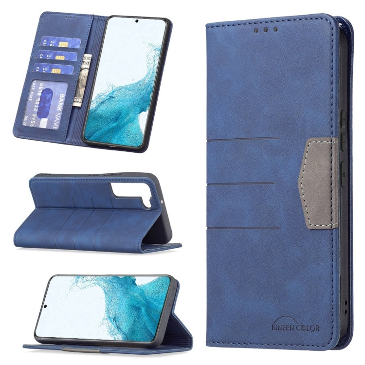 Magnetic Splicing Leather Phone Case, For Samsung Galaxy S21 5G, For Samsung Galaxy S21+ 5G, For Samsung Galaxy S21 Ultra 5G, For Samsung Galaxy S22+ 5G, For Samsung Galaxy S22 Ultra 5G, For Samsung Galaxy S22 5G
