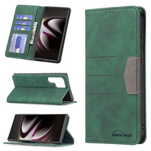 Load image into Gallery viewer, Magnetic Splicing Leather Phone Case, For Samsung Galaxy S21 5G, For Samsung Galaxy S21+ 5G, For Samsung Galaxy S21 Ultra 5G, For Samsung Galaxy S22+ 5G, For Samsung Galaxy S22 Ultra 5G, For Samsung Galaxy S22 5G