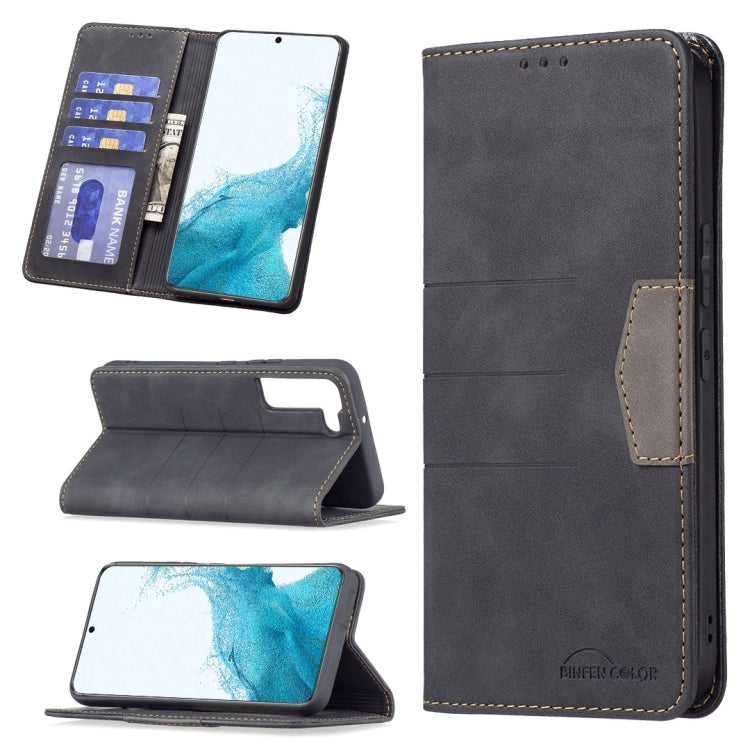 Magnetic Splicing Leather Phone Case, For Samsung Galaxy S21+ 5G, For Samsung Galaxy S21 Ultra 5G, For Samsung Galaxy S22+ 5G, For Samsung Galaxy S22 Ultra 5G, For Samsung Galaxy S22 5G, For Samsung Galaxy A31