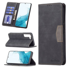Load image into Gallery viewer, Magnetic Splicing Leather Phone Case, For Samsung Galaxy S21+ 5G, For Samsung Galaxy S21 Ultra 5G, For Samsung Galaxy S22+ 5G, For Samsung Galaxy S22 Ultra 5G, For Samsung Galaxy S22 5G, For Samsung Galaxy A31