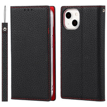 Load image into Gallery viewer, Litchi Texture Leather Phone Case With Lanyard &amp; Holder &amp; Card Slots &amp; Wallet, For iPhone 13, For iPhone 13 mini, For iPhone 13 Pro, For iPhone 13 Pro Max