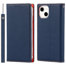 Load image into Gallery viewer, Litchi Texture Leather Phone Case With Lanyard &amp; Holder &amp; Card Slots &amp; Wallet, For iPhone 13, For iPhone 13 mini, For iPhone 13 Pro, For iPhone 13 Pro Max