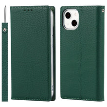 Load image into Gallery viewer, Litchi Texture Leather Phone Case With Lanyard &amp; Holder &amp; Card Slots &amp; Wallet, For iPhone 13, For iPhone 13 mini, For iPhone 13 Pro, For iPhone 13 Pro Max