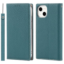 Load image into Gallery viewer, Litchi Texture Leather Phone Case With Lanyard &amp; Holder &amp; Card Slots &amp; Wallet, For iPhone 13, For iPhone 13 mini, For iPhone 13 Pro, For iPhone 13 Pro Max