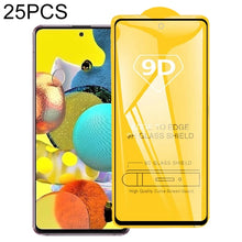 Load image into Gallery viewer, For Samsung Galaxy A53 5G 25pcs 9D Full Glue Screen Tempered Glass Film, For OPPO A53s 5G (25 PCS), For vivo Y20 2021 (25 PCS), For OPPO K9s (25 PCS), For vivo iQOO Neo5 Lite (25 PCS), For vivo S10e (25 PCS), For Huawei Enjoy 20e (25 PCS)              ...