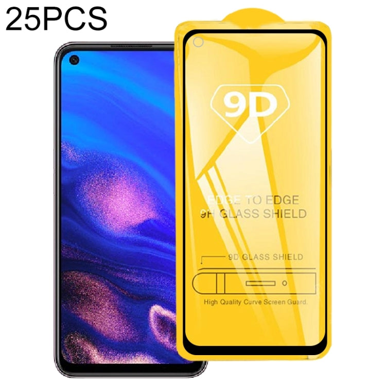 For Samsung Galaxy A53 5G 25pcs 9D Full Glue Screen Tempered Glass Film, For OPPO A53s 5G (25 PCS), For vivo Y20 2021 (25 PCS), For OPPO K9s (25 PCS), For vivo iQOO Neo5 Lite (25 PCS), For vivo S10e (25 PCS), For Huawei Enjoy 20e (25 PCS)              ...
