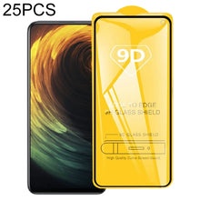 Load image into Gallery viewer, For Samsung Galaxy A53 5G 25pcs 9D Full Glue Screen Tempered Glass Film, For OPPO A53s 5G (25 PCS), For vivo Y20 2021 (25 PCS), For OPPO K9s (25 PCS), For vivo iQOO Neo5 Lite (25 PCS), For vivo S10e (25 PCS), For Huawei Enjoy 20e (25 PCS)              ...