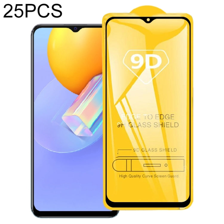 For Samsung Galaxy A53 5G 25pcs 9D Full Glue Screen Tempered Glass Film, For OPPO A53s 5G (25 PCS), For vivo Y20 2021 (25 PCS), For OPPO K9s (25 PCS), For vivo iQOO Neo5 Lite (25 PCS), For vivo S10e (25 PCS), For Huawei Enjoy 20e (25 PCS)              ...