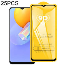 Load image into Gallery viewer, For Samsung Galaxy A53 5G 25pcs 9D Full Glue Screen Tempered Glass Film, For OPPO A53s 5G (25 PCS), For vivo Y20 2021 (25 PCS), For OPPO K9s (25 PCS), For vivo iQOO Neo5 Lite (25 PCS), For vivo S10e (25 PCS), For Huawei Enjoy 20e (25 PCS)              ...