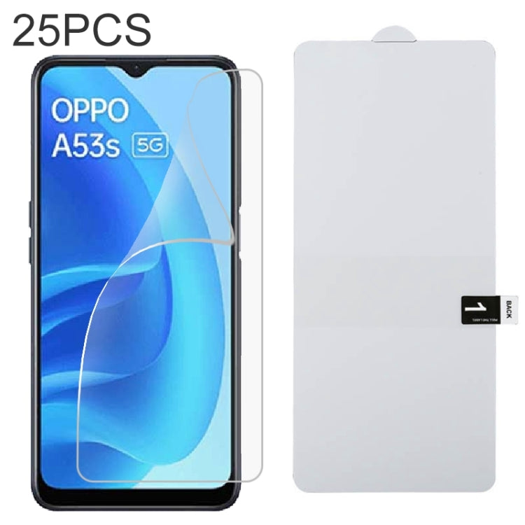 25 PCS Full Screen Protector Explosion-proof Hydrogel Film, For Samsung Galaxy A53 (25 PCS), For Huawei Enjoy 20e (25 PCS), For Samsung Galaxy A82 (25 PCS), For Huawei nova Y60 (25 PCS), For vivo Y20 2021 (25 PCS), For vivo iQOO Neo5 Lite (25 PCS)     ...