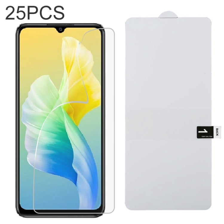 25 PCS Full Screen Protector Explosion-proof Hydrogel Film, For Samsung Galaxy A53 (25 PCS), For Huawei Enjoy 20e (25 PCS), For Samsung Galaxy A82 (25 PCS), For Huawei nova Y60 (25 PCS), For vivo Y20 2021 (25 PCS), For vivo iQOO Neo5 Lite (25 PCS)     ...