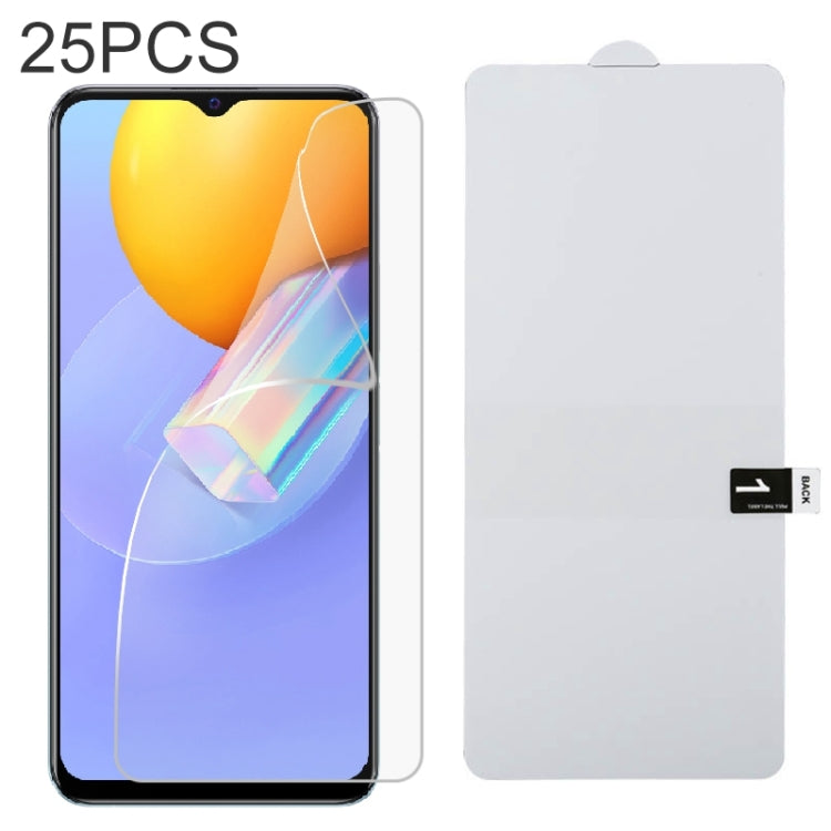 25 PCS Full Screen Protector Explosion-proof Hydrogel Film, For Samsung Galaxy A53 (25 PCS), For Huawei Enjoy 20e (25 PCS), For Huawei nova Y60 (25 PCS), For Samsung Galaxy A82 (25 PCS), For vivo Y20 2021 (25 PCS), For vivo iQOO Neo5 Lite (25 PCS)     ...